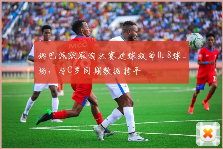 姆巴佩欧冠淘汰赛进球效率0.8球_场,与C罗同期数据持平