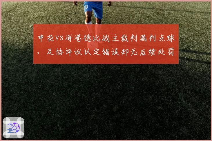 申花vs海港德比战主裁判漏判点球,足协评议认定错误却无后续处罚